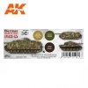 AK Interactive AK11664 3G GERMAN STANDARD COLORS 1943-1945 3x17 ml